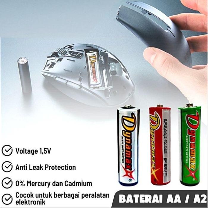 

ID (SP) BATERAI BESAR AA / A2 DYNAMAX ALFA ISI 4 PC BATRE REMOTE BATU BATERE JAM DINDING DAN LAIN