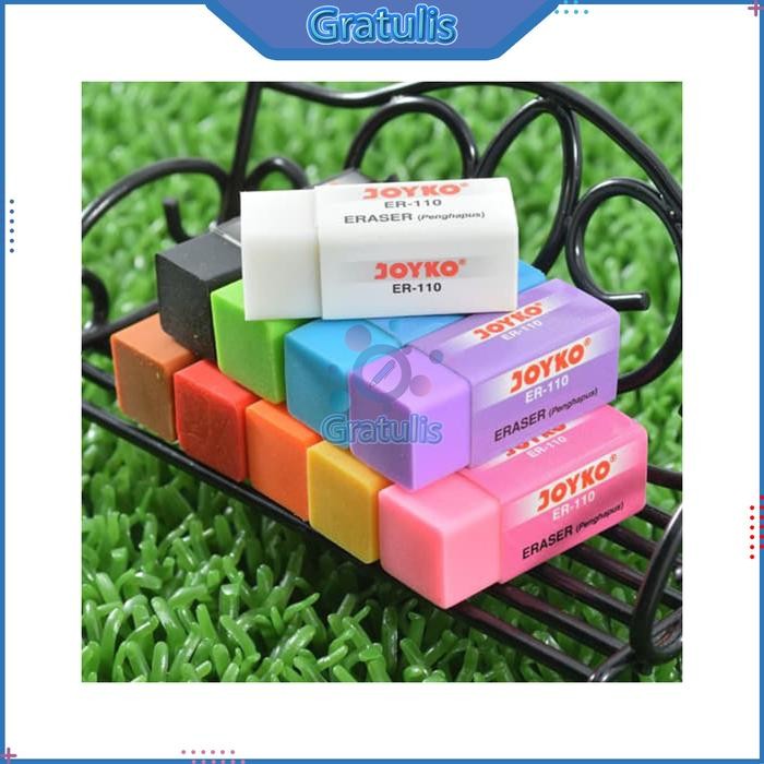 

ID PENGHAPUS PENSIL KECIL JOYKO [ER-110/40 PCS] / STIP 2B ERASER PENCIL [1 BOX] / ALAT TULIS SEKOLAH
