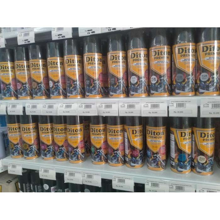 Lilissto Shop Cat Motor Diton Premium 9123 Gold Emas