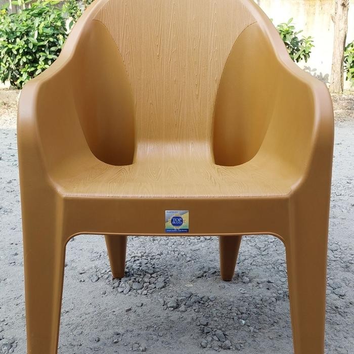 kursi plastik napolly rotan tcc/kursi plastik napolly sandaran *