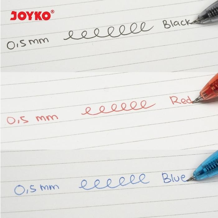 

ID GEL PEN PULPEN PENA JOYKO GP-265NT Q3 GEL 0.5 MM