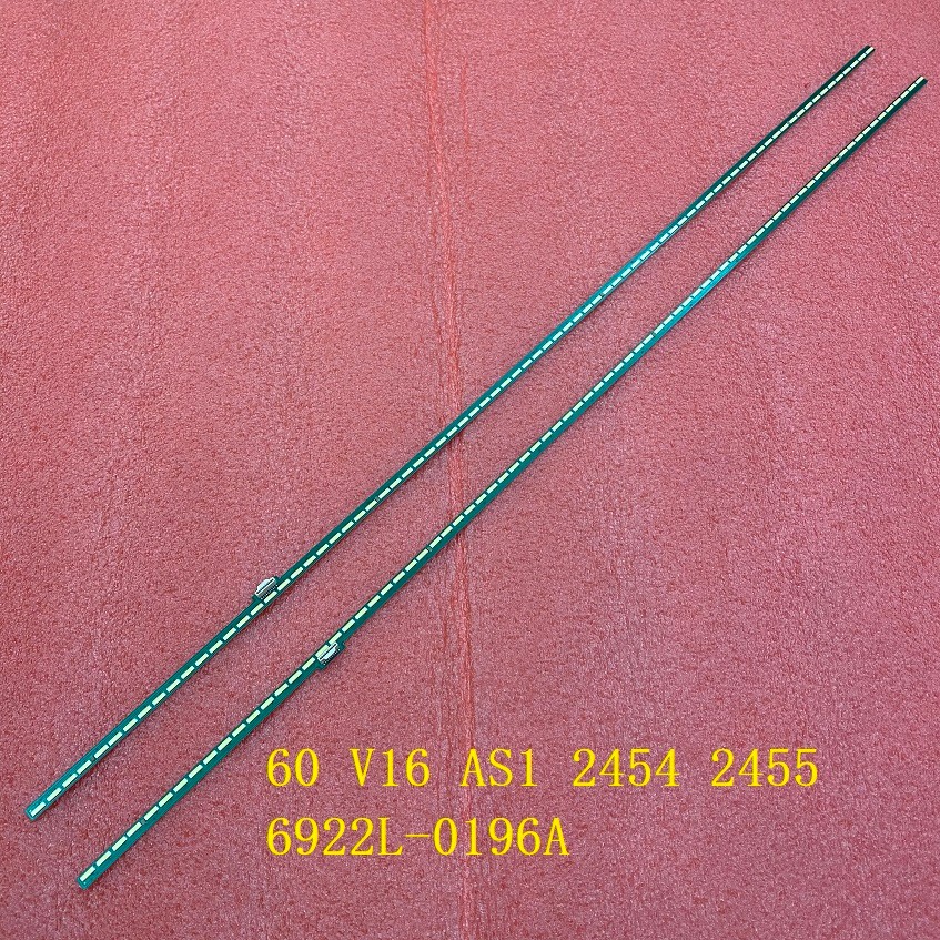2pcs/set led backlight strip for TV 60UH8509 60UH8507 60UH850V 6922L-0196A 60UH8500 60UH850T