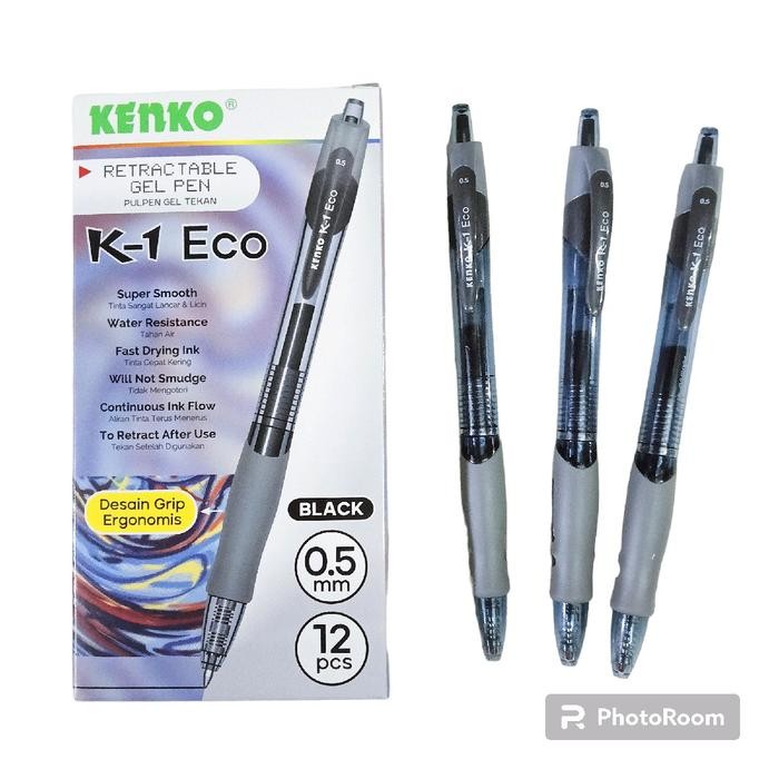 

ID PULPEN GEL KENKO K1 ECO 0,5MM / GEL PEN KENKO K 1 ECO MURAH