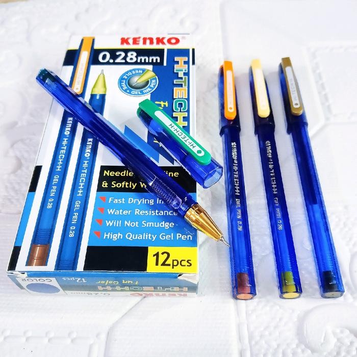 

ID PULPEN HI-TECH KENKO FUN COLOR 0,28MM HI-TECH-H PEN HI-TECH WARNA