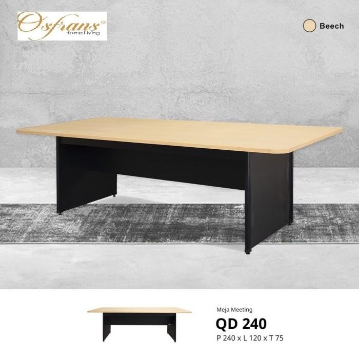 MEJA RAPAT MEJA MEETING JUMBO BESAR QD240 QD180 QD120 QD 240 180 QD 40