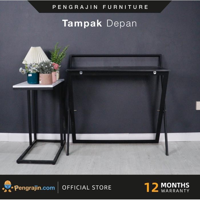 Craftsman Meja Belajar dan Kerja Lipat Minimalis Edition MSB05