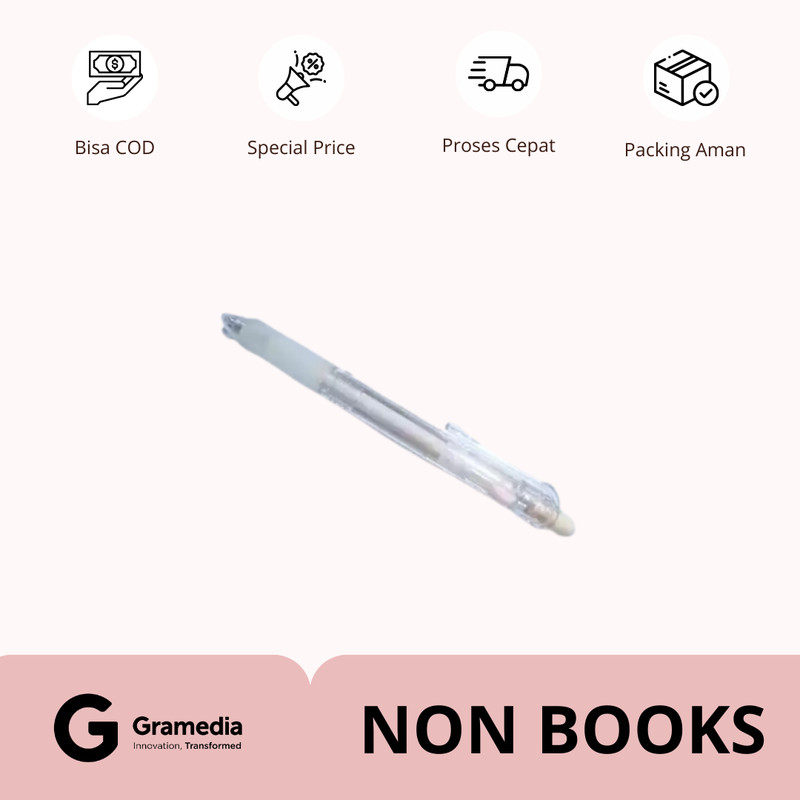 

Gramedia Supratman | Estudee Shuri Eraseable Pen 0.5 Ink Blue - Pink Egp291 | Produk Original Gramedia