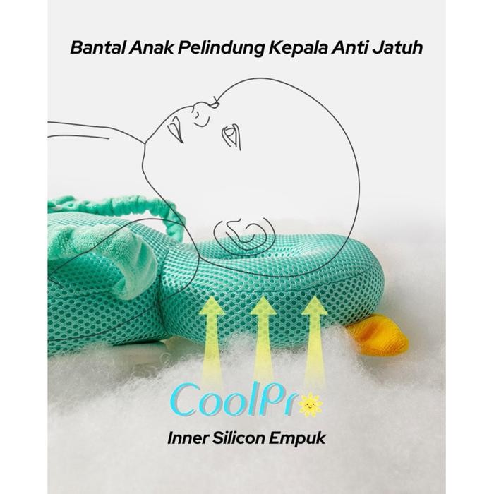 NamiDena Coolpro Bantal Anak Pelindung Kepala Anti Jatuh / Bayi Anti Jatuh Bantal Pelindung Kepala