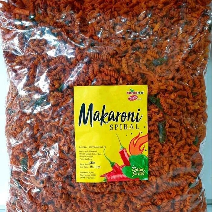 

1KG MAKARONI SPIRAL PEDAS DAUN JERUK BALADO