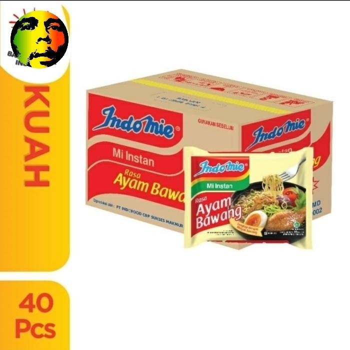 

INDOMIE INSTANT AYAM BAWANG KARTON ISI 40 FOOD NOODLES