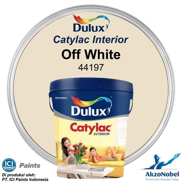 Senja_Craft Cat Dulux Catylac Interior 5 Kg - Off White 44197