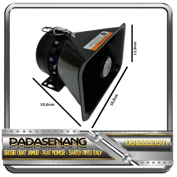 Bagus Toa Speaker Sirine Patwal/Toa Sirine/Toa Corong Kotak/Toa Patwal+++...