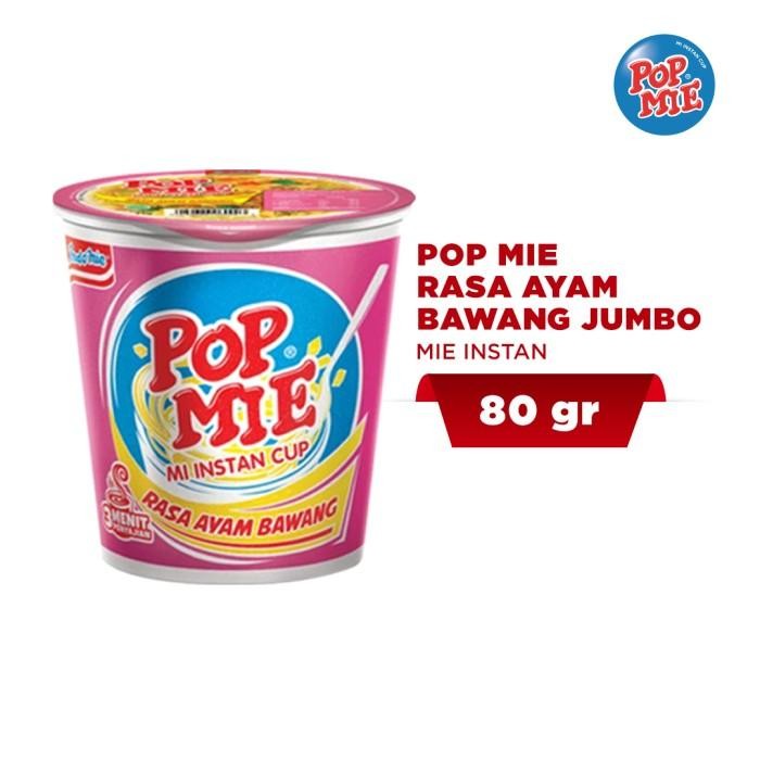 

POP MIE RASA SOTO AYAM / AYAM BAWANG JUMBO 80 GRAM