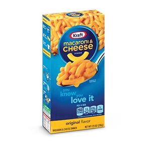 

KRAFT BLUE BOX MACARONI & CHEESE - ORIGINAL