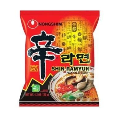 

NONGSHIM SHIN RAMYUN NOODLE MUSHROOM MIE INSTAN [120 G]