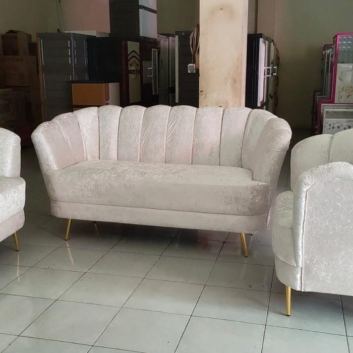 Terlaris Sofa Kerang 3 Seater