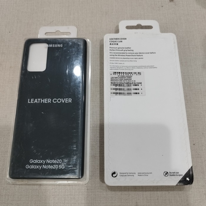 Promo Leather Cover Samsung Galaxy Note 20 Original Diskon
