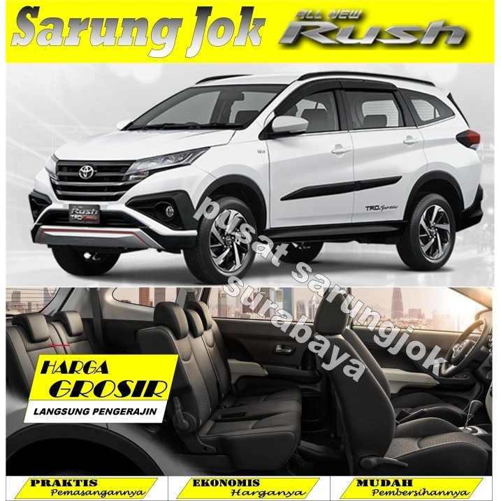 sarung jok mobil toyota all new rush