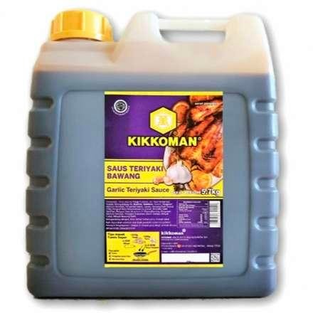 

Kualitas Terjamin Kikkoman Garlic Teriyaki Sauce / Saus Teriyaki Bawang Botol 5.7 Kg