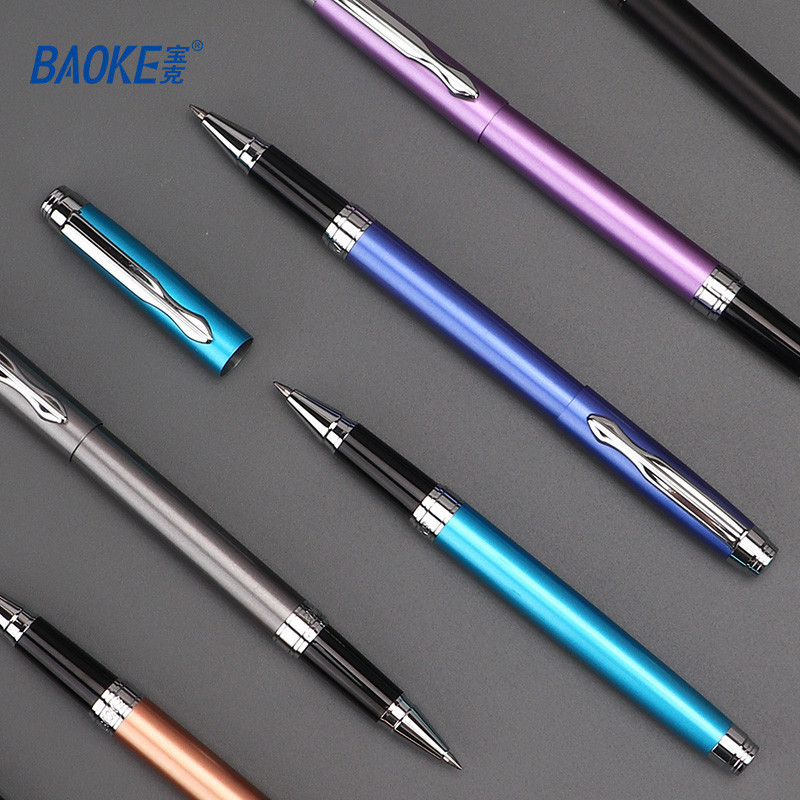 

BAOKE Pulpen Gel 0.7mm Metal Business Gel Pen PM183