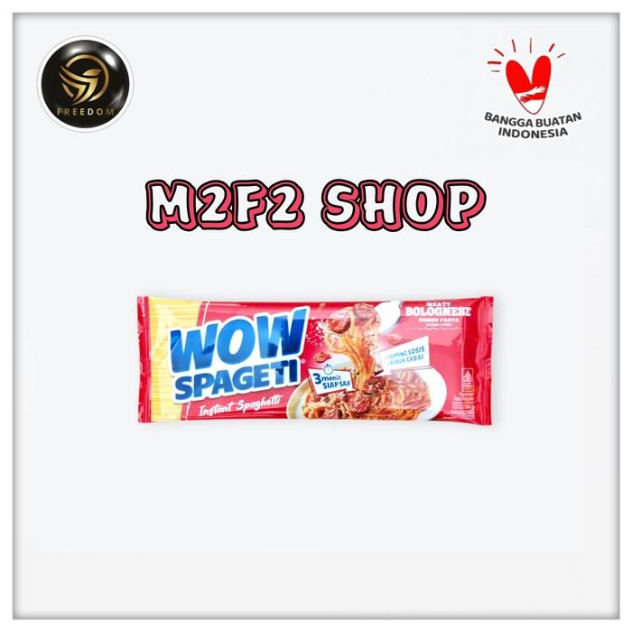 

Diskon Wow Spageti Instant Pasta Spaghetti Meaty Bolognese - 84 Gr (Harga Karton)