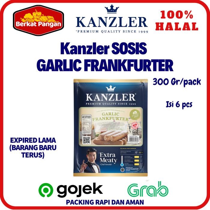 

TodayFre3sH- Kanzler sosis Bockwurst / Beef Bratwurst/ Blackpepper 360gr isi 5pcs