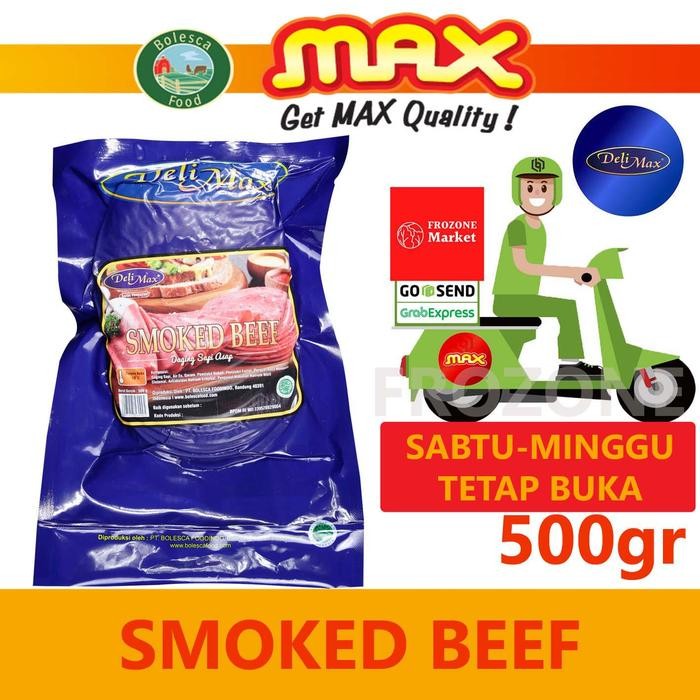 

TodayFre3sH- Deli Max Smoked Beef 500gr DeliMax
