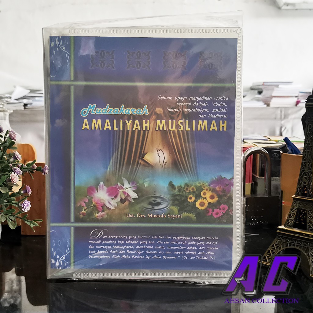 [K063] - BEST SELLER BINDER MUDZAKARAH AMALIYAH MUSLIMAH FULL COLOUR