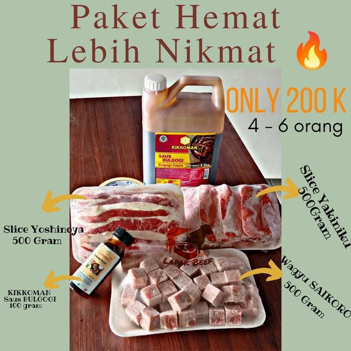 

TodayFre3sH- PAKET BBQ 200 Ribu