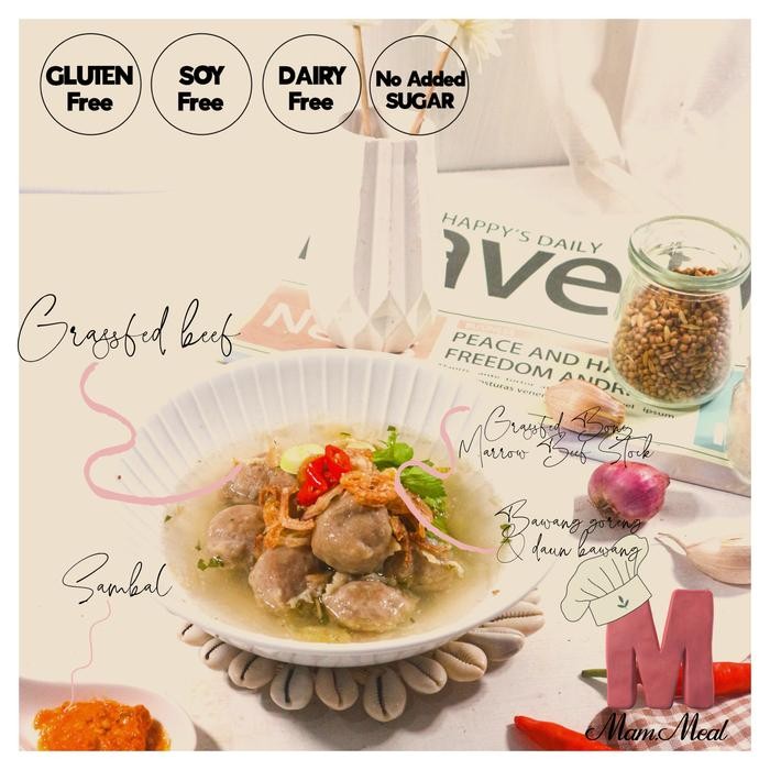 

BeliSkrg,KirimHariini- Bakso Sapi Gluten Free, Egg Free, Sugar Free by Mam.Meal