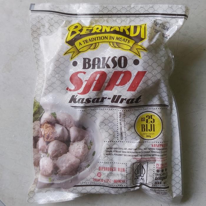 

BeliSkrg,KirimHariini- Bernardi Bakso Kasar Urat isi 25 butir