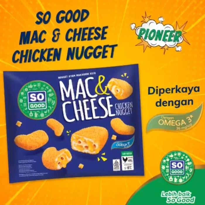 

BeliSkrg,KirimHariini- So Good Mac & Cheese Chicken Nugget