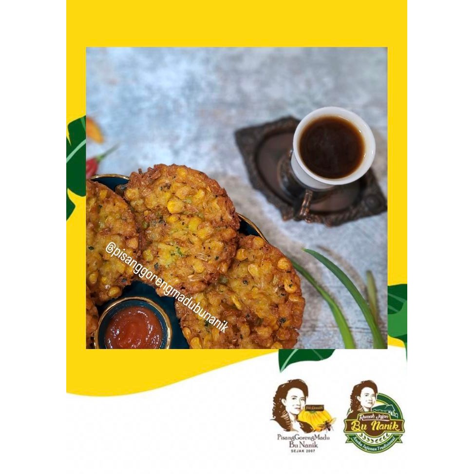 

PastikanDikirimLgsg- 3 Pcs Dadar Jagung Bu Nanik / Bakwan Jagung