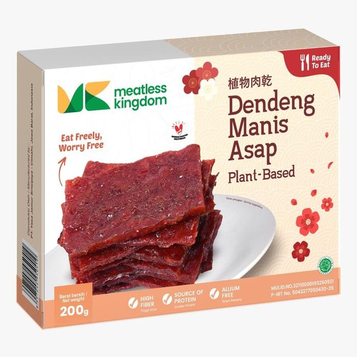 

PastikanDikirimLgsg- Dendeng Manis Asap Meatless Kingdom Vegan & Vegetarian