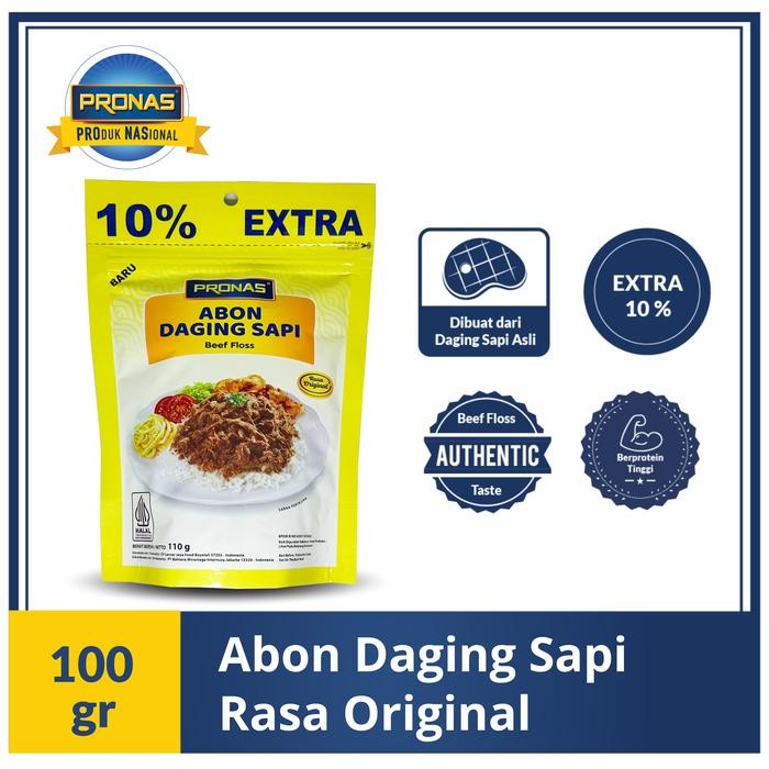 

PastikanDikirimLgsg- (Special Sale) Pronas Abon Sapi Original (kemasan ziplock) 100 g