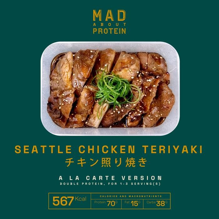 

PastikanDikirimLgsg- [ALA CARTE] Seattle Chicken Teriyaki - MAD ABOUT PROTEIN Frozen Mealprep