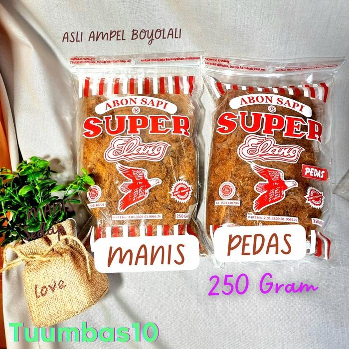 

PastikanDikirimLgsg- Abon Sapi Asli super ELANG/super MA