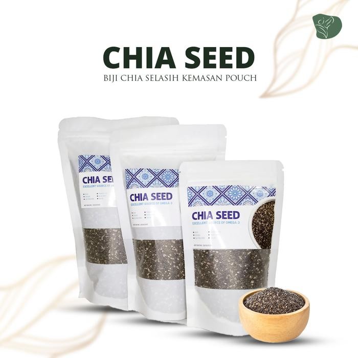 

PastikanDikirimLgsg- Chia seed organic black non GMO grade A chiaseed biji chia cia seed