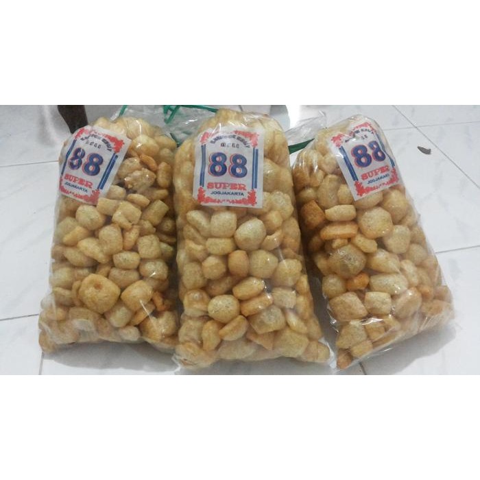 

PastikanDikirimLgsg- kerupuk kulit/rambak/krecek asli sapi untuk sayur 250gr