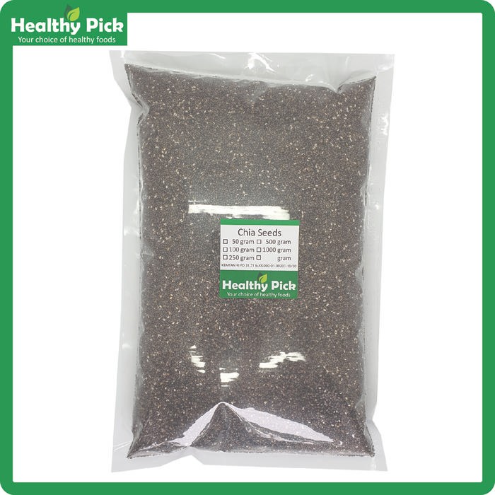 

PastikanDikirimLgsg- Black CHIA SEED Organic Organik 1 kg
