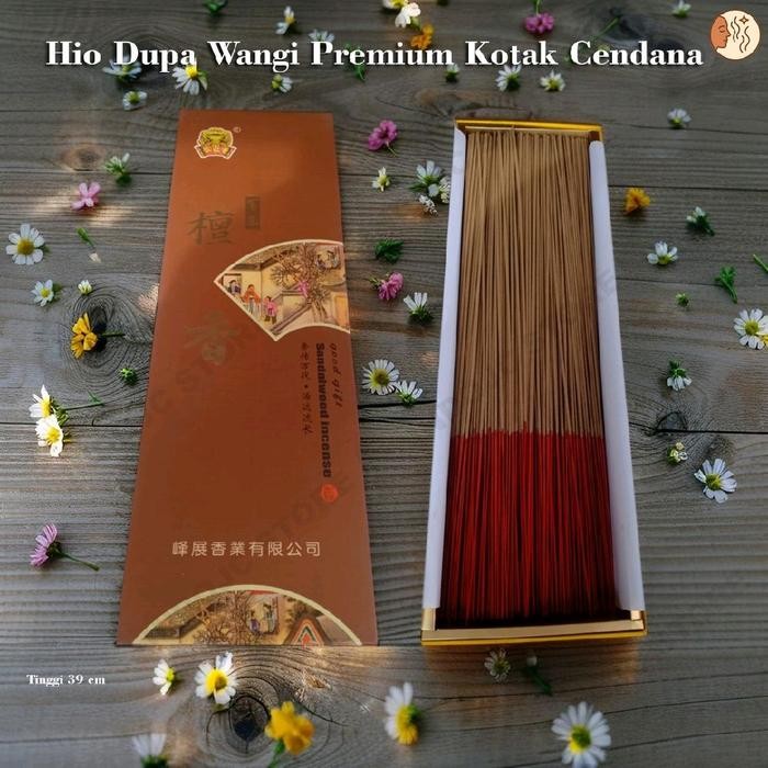 hio dupa cendana asli premium kotak wangi