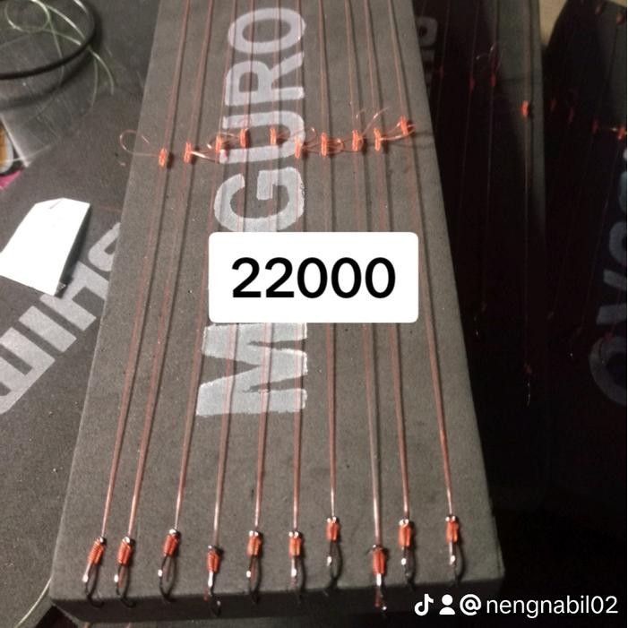 Rawe Pancing Cabang 2 No 3 Tanpa Kili Kili