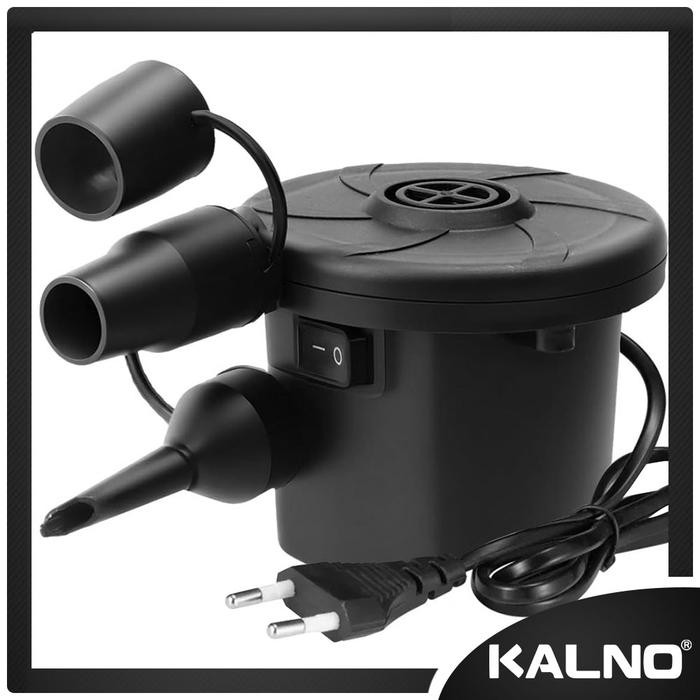 TERLARIS Pompa Angin Listrik Elektrik XG668A - Pompa Angin 2 Arah Kasur Angin Pelampung, Ban Renang