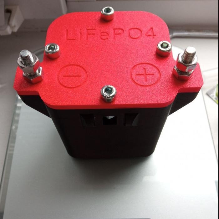 Terlaris Box Battery Case 4S For Lifepo4 32700 / 32650 Cells