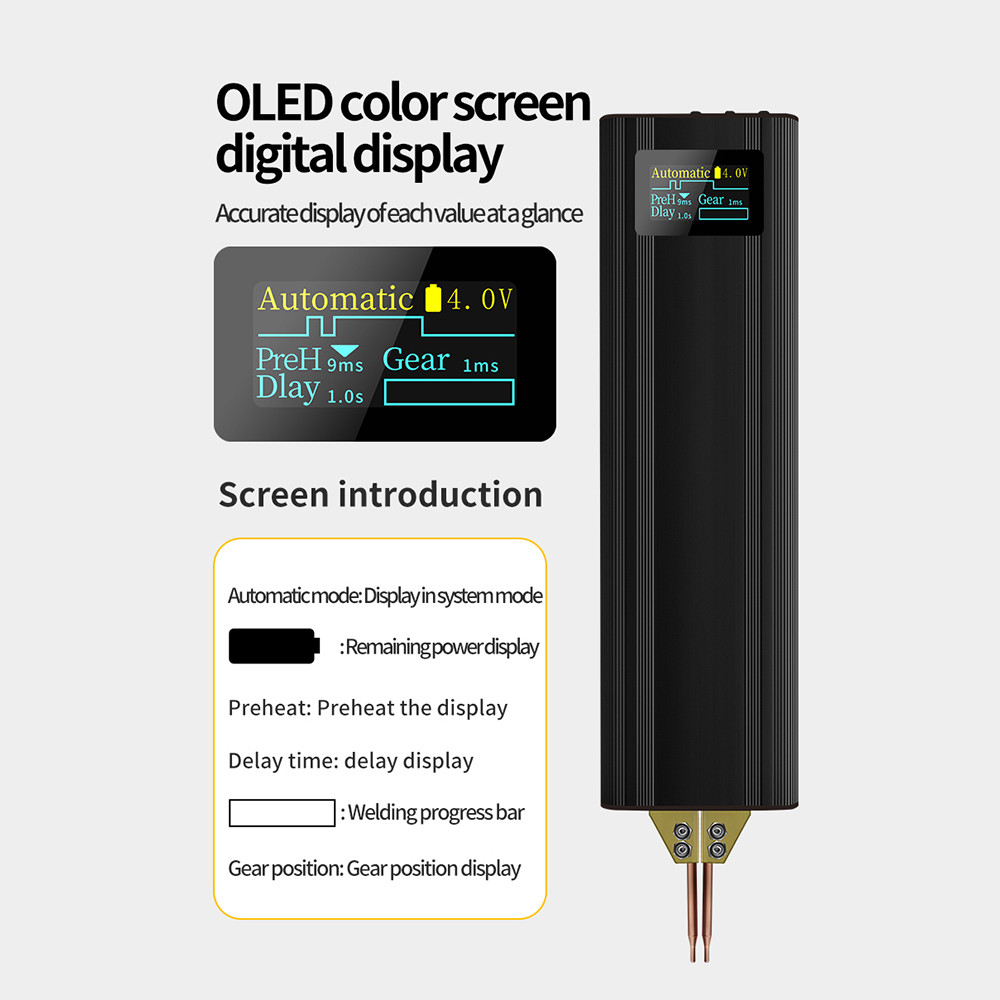 Spot Welder Handheld Portable Mini Spot Welding Machine Nickel Plate 18650 Battery Spot Welder