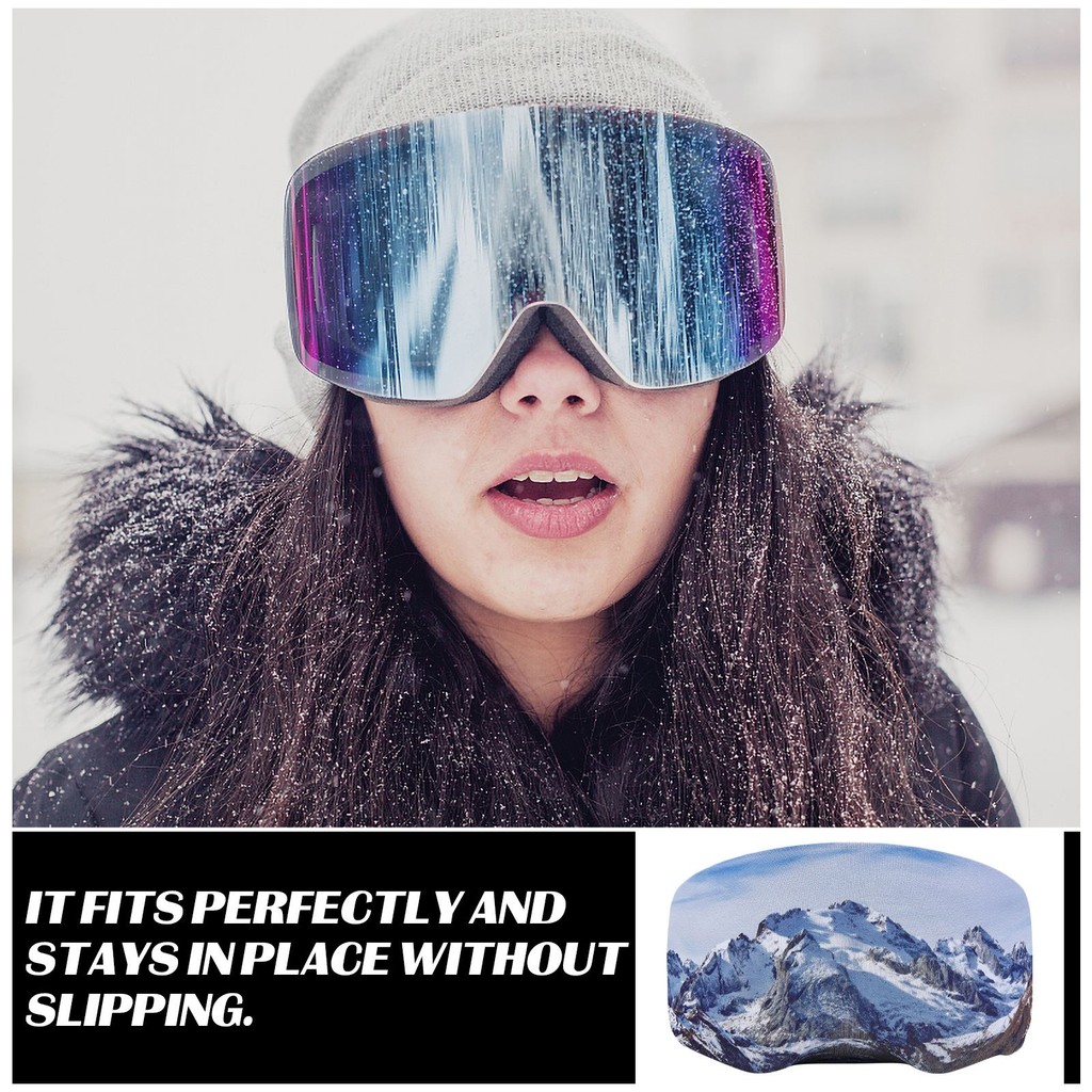 Ski Goggle Cover Snowboard Goggle Cover Sleeve Protective Goggle Cover Goggle Sleeve Cover Elastic G