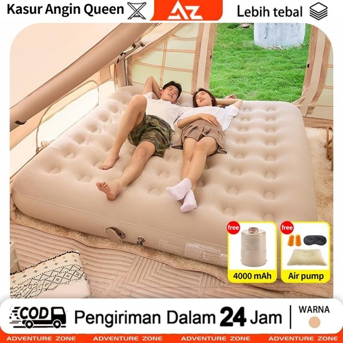 air bed/kasur angin queen/kasur angin /kasur angin camping/kasur angin otomatis viral/kasur