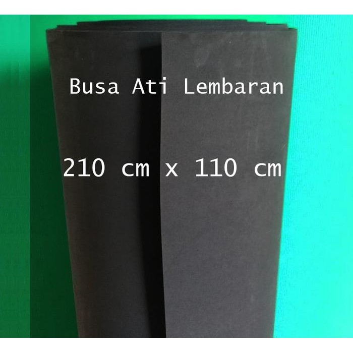 Busa Ati Lembaran - Sponge Eva Lembaran - Spon Ati Hitam