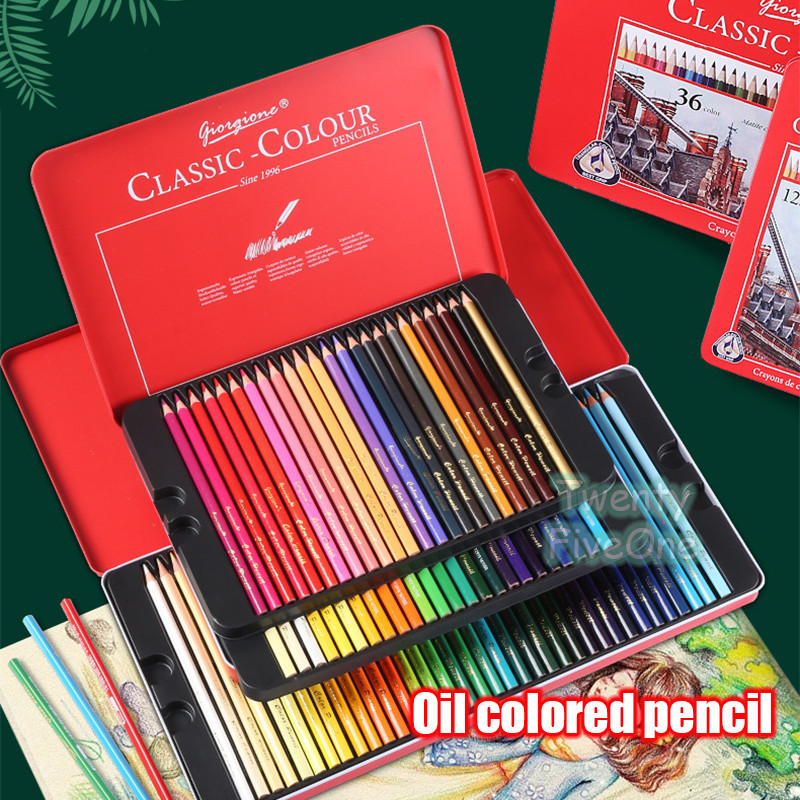 

Giorgione Pensil Color 24/36/48/72 Colora Set Pensil Color Tong tebal segita