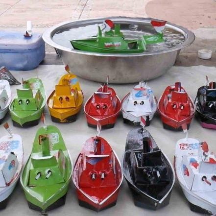 HOT SALE kapal otok otok kapal mainan jadul